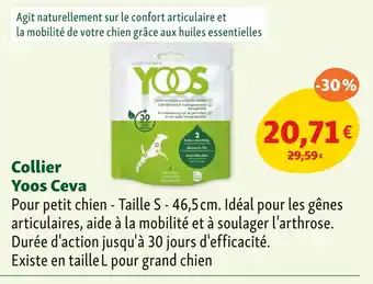 Maxi Zoo Yoos Ceva Collier offre