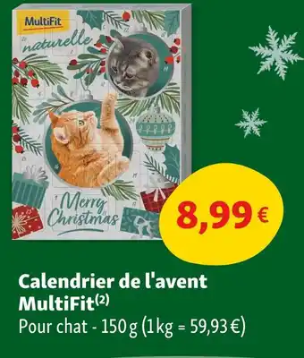 Maxi Zoo MultiFit Calendrier de l'avent offre