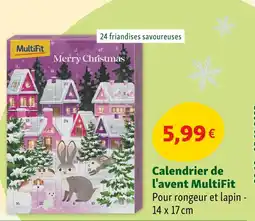 Maxi Zoo MultiFit Calendrier de l'avent offre