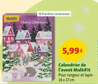 Maxi Zoo MultiFit Calendrier de l'avent offre