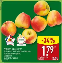 ALDI Pommes bicolores offre