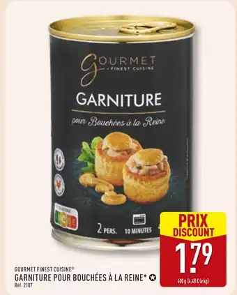 ALDI GOURMET FINEST CUISINE Garniture pour bouchées à la reine offre