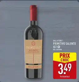 ALDI BALLATURI Primitivo Salento IGT offre