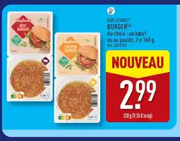 ALDI DAYLICIOUS Beef Burger offre