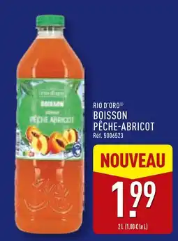 ALDI RIO D’ORO Boisson Pêche-Abricot offre