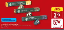 ALDI STARBUCKS 10 capsules de café offre
