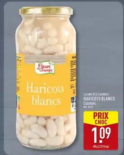 ALDI FLEURS DES CHAMPS Haricots blancs cuisinés offre
