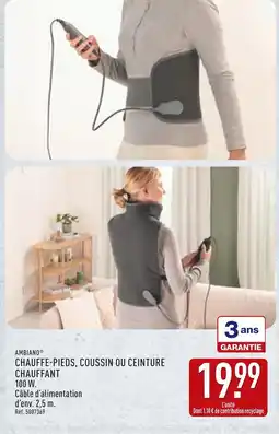 ALDI AMBIANO Chauffe-pieds offre