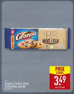 ALDI LU Granola Cookie Cœur Extra Moelleux offre
