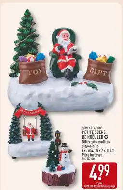 ALDI HOME CREATION Petite scène de Noël LED offre