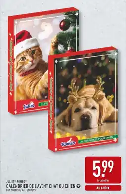 ALDI Juliet / Roméo Calendrier de l'Avent pour offre