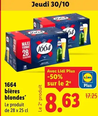 1664 Bières blondes