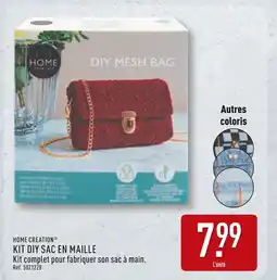 ALDI HOME CREATION Kit DIY Sac en Maille offre