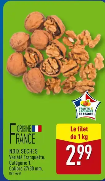 ALDI Noix sèches offre