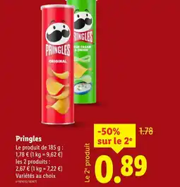 Lidl Pringles offre
