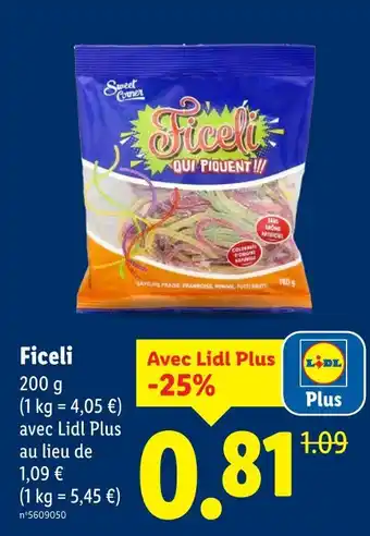 Lidl SWEET CORNER Ficeli offre