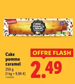 Lidl SONDEY Cake pomme caramel offre