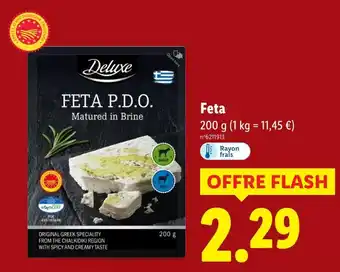 Lidl DELUXE Feta offre