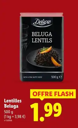 Lidl DELUXE Lentilles Beluga offre