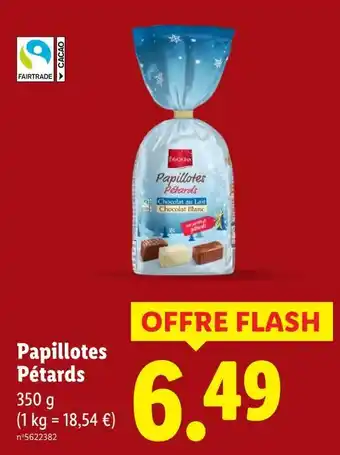 Lidl Favorina Papillotes Pétards offre