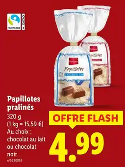 Lidl Favorina Papillotes pralinés offre