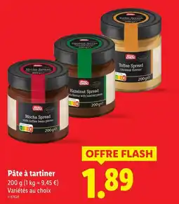 Lidl Pâte à tartiner offre