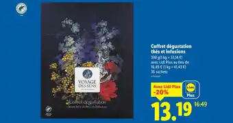 Lidl Coffret dégustation thés et infusions offre