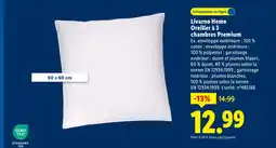 Lidl LIVARNO HOME Oreiller à 3 chambres Premium offre