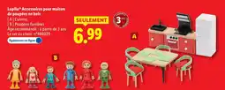 Lidl LUPILU Accessoires pour maison de poupées en bois offre