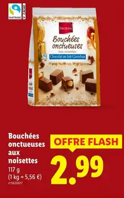Lidl Favorina Bouchées onctueuses aux noisettes offre