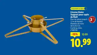 Lidl LIVARNO HOME Support pour sapin de Noël offre