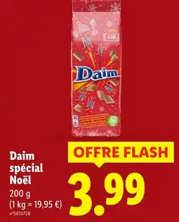 Lidl Daim Daim spécial Noël offre