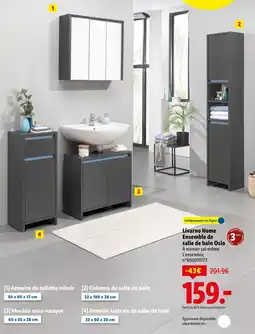Lidl Armoire de toilette miroir offre