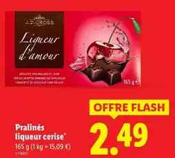Lidl Pralinés liqueur cerise offre