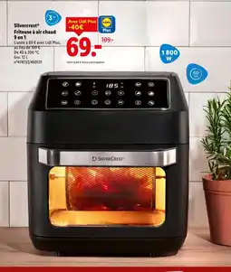 Lidl SILVRECREST Friteuse à air chaud 9 en 1 offre