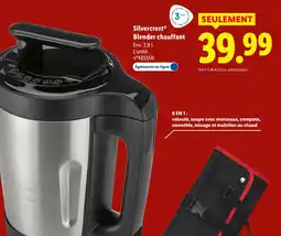 Lidl Silvercrest Blender chauffant offre