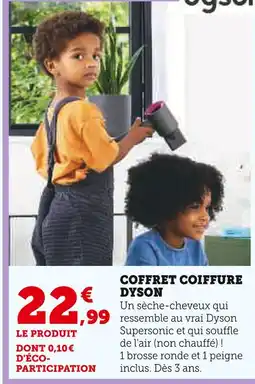 Super U DYSON Coffret Coiffure offre