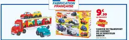 Super U ABRICK Camion de transport ou coffret de 10 vehicules offre