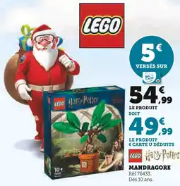 Super U LEGO Mandragore offre