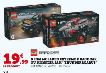 Super U LEGO Neom McLaren Extreme E Race Car offre