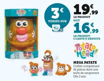 Super U POTATO HEAD Mega Patate offre