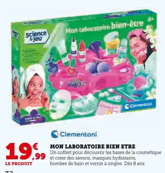Super U CLEMENTONI Mon laboratoire bien-être offre