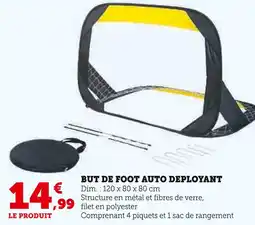Super U BUT DE FOOT AUTO DEPLOYANT offre