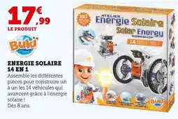 Super U BUKI Energie solaire 14 en 1 offre