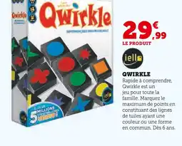 Super U Iello Qwirkle offre