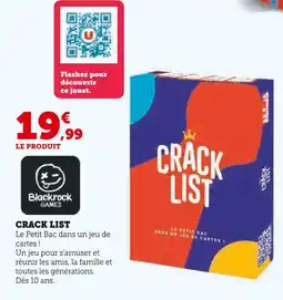 Super U Blackrock Games Crack List offre