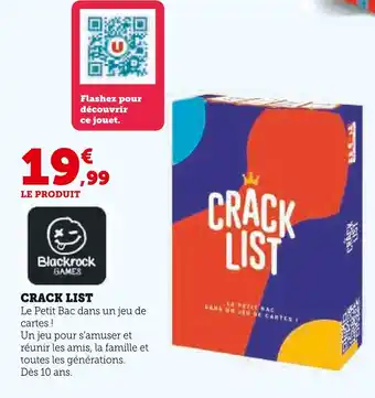 Super U Blackrock Games Crack List offre