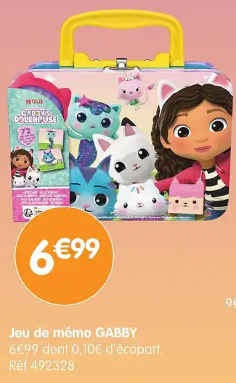 b&m GABBY Jeu de mémo offre