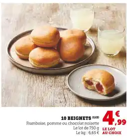 Super U 10 Beignets offre