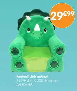 b&m Fauteuil club animal offre